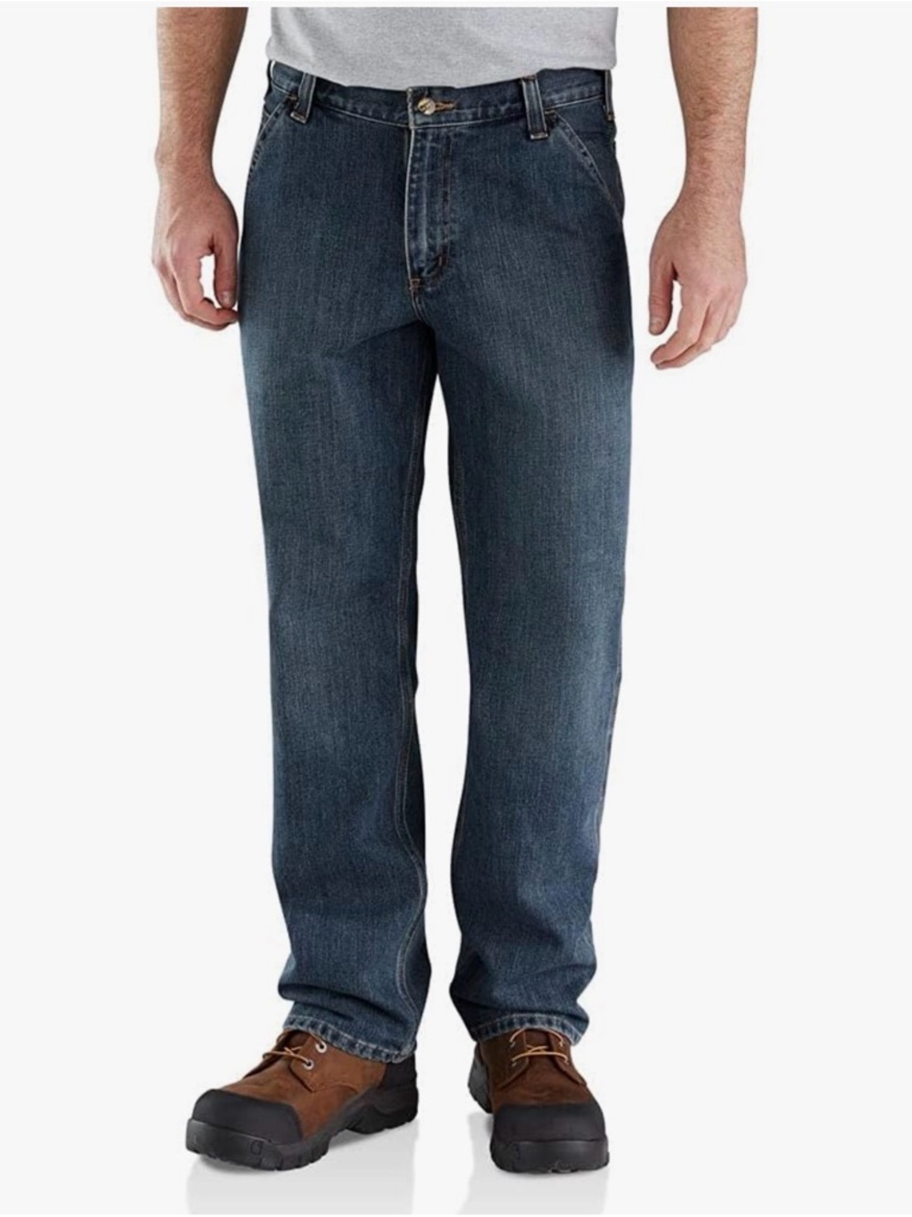 Carhartt Relaxed Fit Men's Jeans in Dark Wash Blue 40x32 NWT